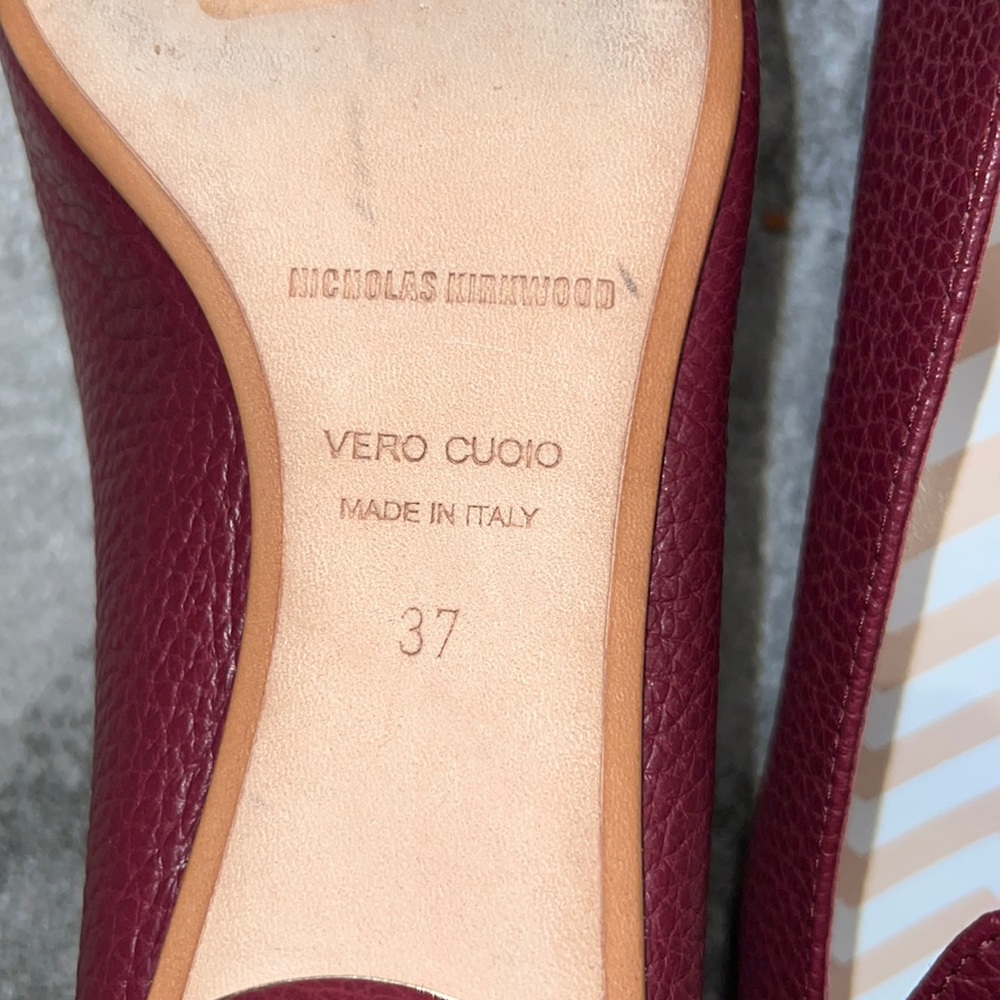 🎈SOLD 🎈NICHOLAS KIRKWOOD Peya Textured Leather Loafers - Picture 7 of 8